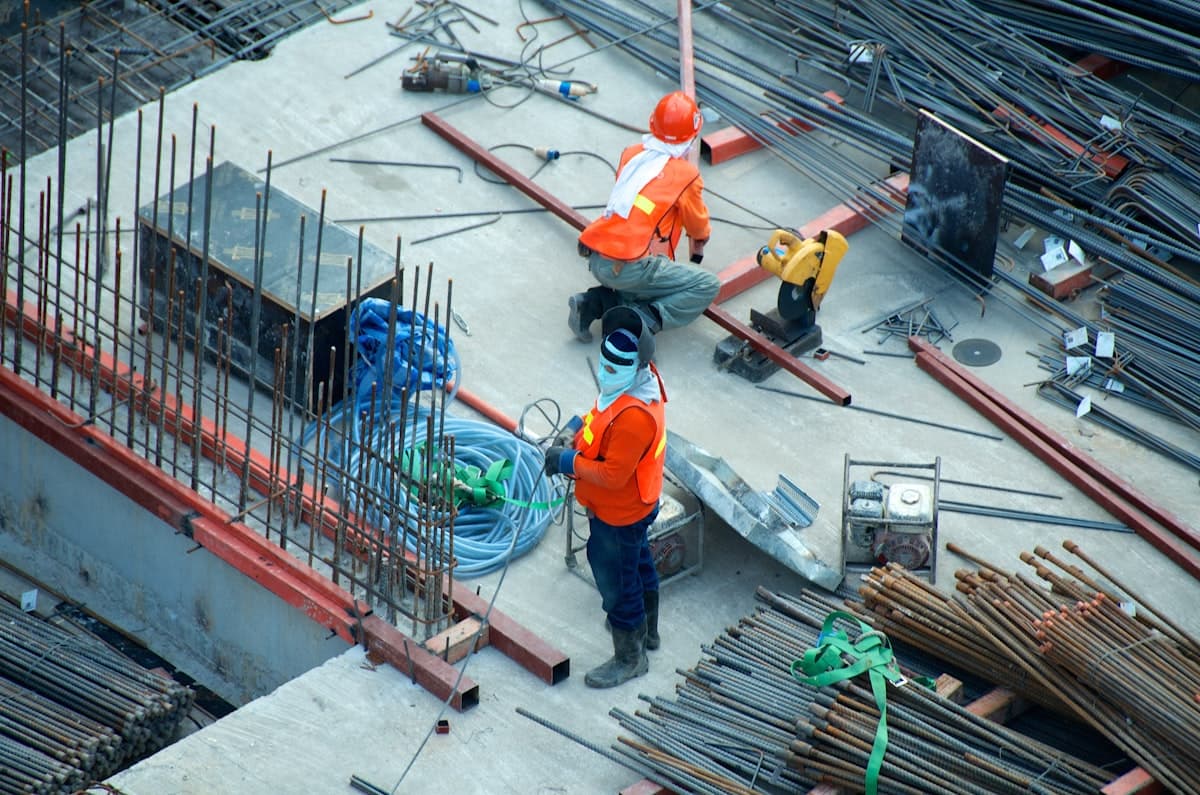 Steel reinforcement rods